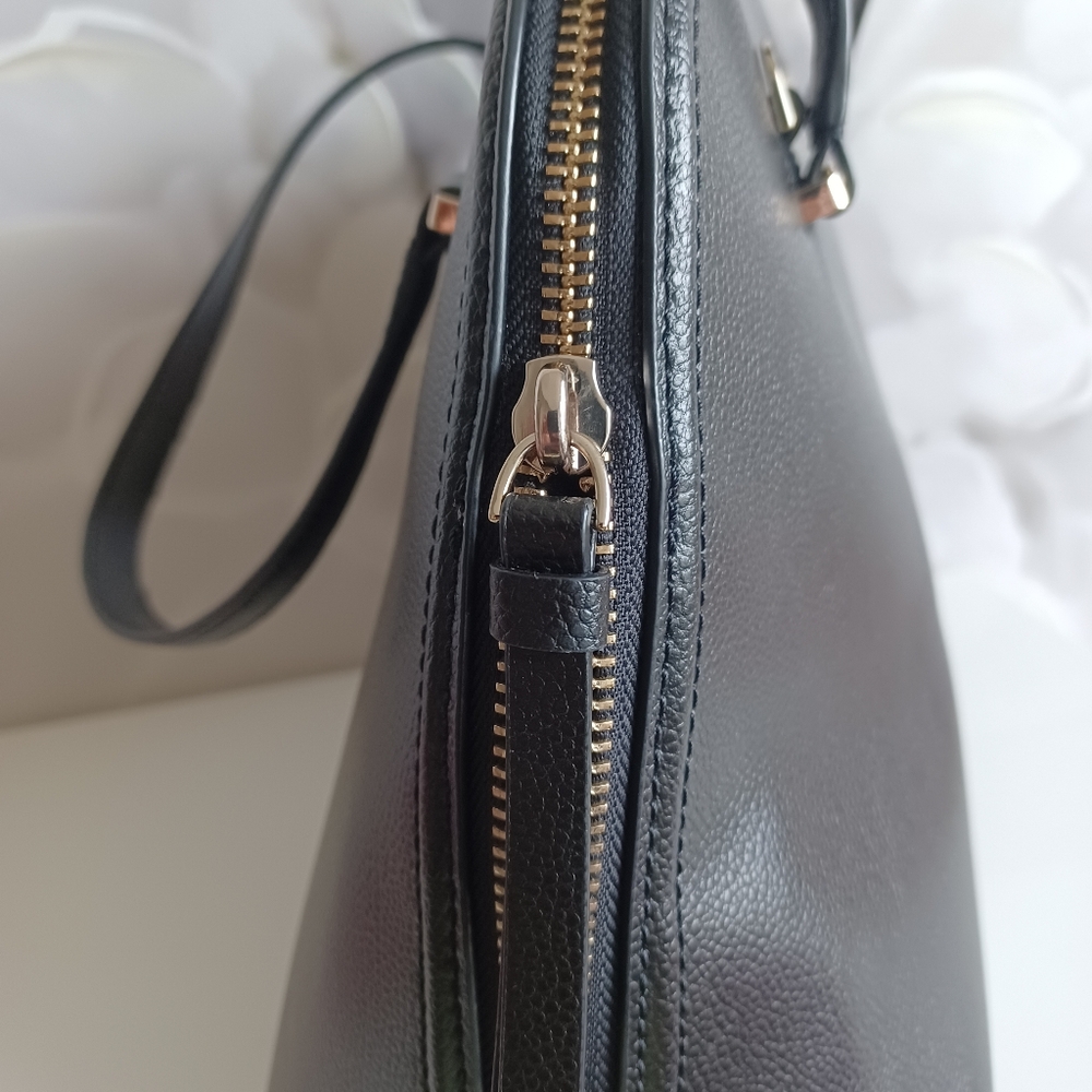 Kate Spade New York Black Patterson Drive Medium Dome Satchel - Picture 10 of 12